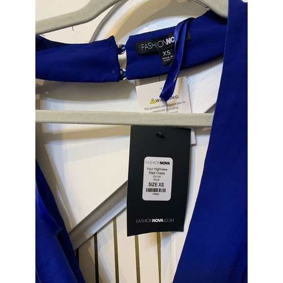 Fashion Nova Your Highness Maxi Dress NWT - Picture 12 of 12